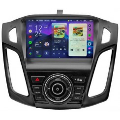 Штатна магнітола Teyes CC4 2k 8+128 Gb Ford Focus 3 2012-2019 Black A-MOD UV 9"
