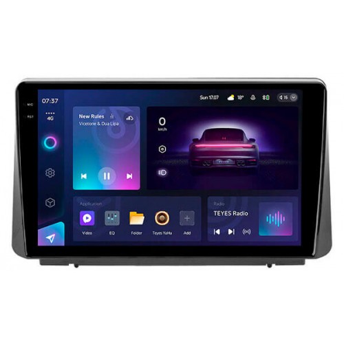 Штатна магнітола Teyes CC3 2k 4+64 Gb Ford Focus/Escape (North America) 2019+ UV Black 10"