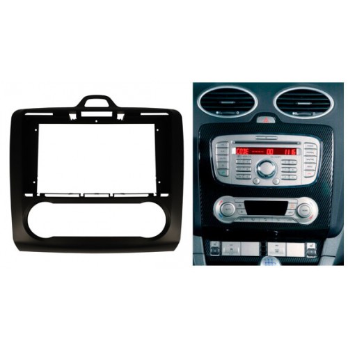 Штатна магнітола Teyes CC3 2k 4+64 Gb Ford Focus 2 2004-2014 AT AC Black 9"