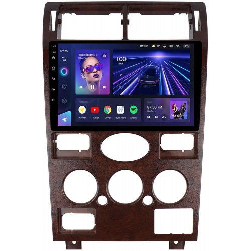 Штатна магнітола Teyes CC3 6+128 Gb Ford Mondeo 3 2000-2007 (F1) Wooden 9"