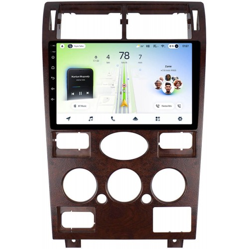 Штатна магнітола Teyes CC4L 6+64 Gb Ford Mondeo 3 2000-2007 (F1) Wooden 9"