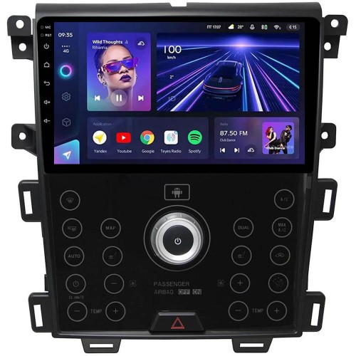 Штатна магнітола Teyes CC3L 4+64 Gb Ford Edge 2008-2015 High Version 9"