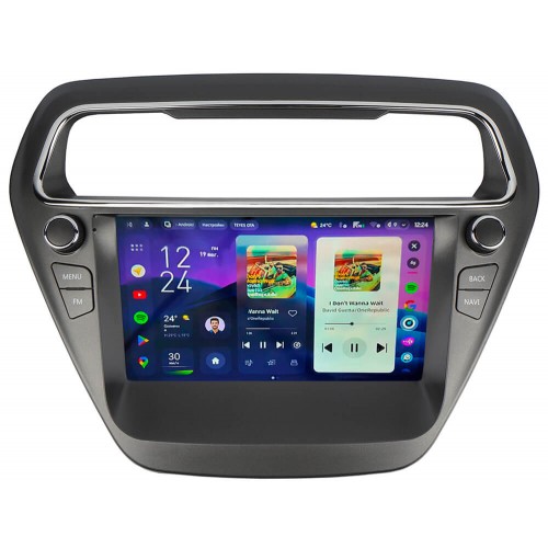 Штатная магнитола Teyes CC4 Pro 2k 12+256 Gb Ford Escort 2014-2018 (F1) 9"