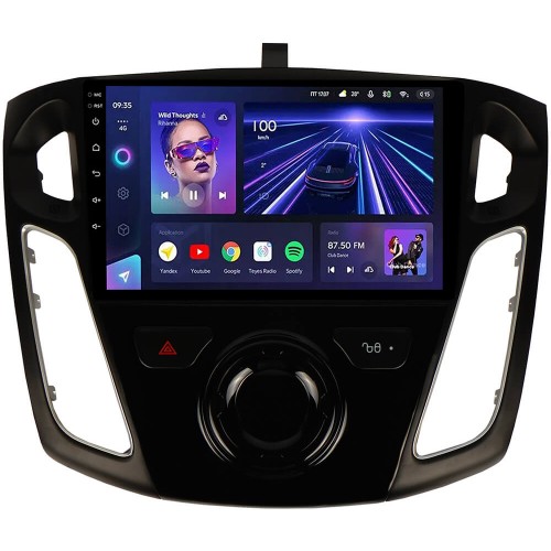 Штатна магнітола Teyes CC3 4+32 Gb Ford Focus 3 2012-2019 9"