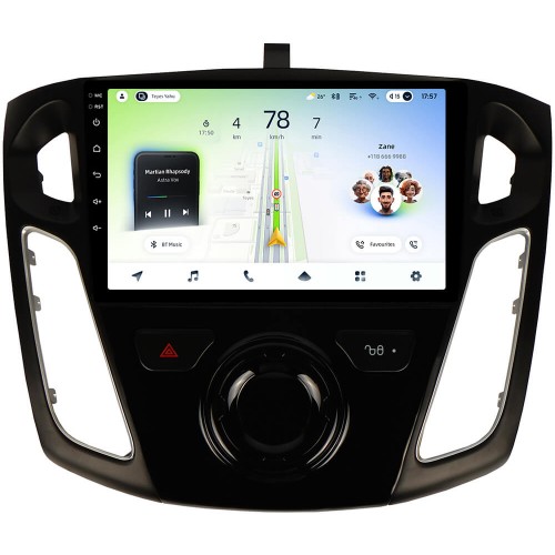 Штатна магнітола Teyes CC4L 6+64 Gb Ford Focus 3 2012-2019 9"