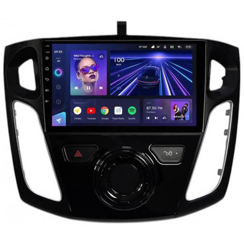 Штатная магнитола Teyes CC3 6+128 Gb Ford Focus 2012-2019 9"