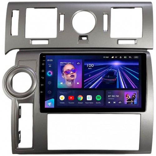 Штатна магнітола Teyes CC3 4+32 Gb Hummer H2 E85 2007-2009 Sliver 9"