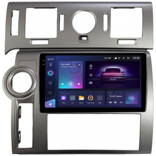 Штатна магнітола Teyes CC3 2k 6+128 Gb 360° Hummer H2 E85 2007-2009 Sliver 9"