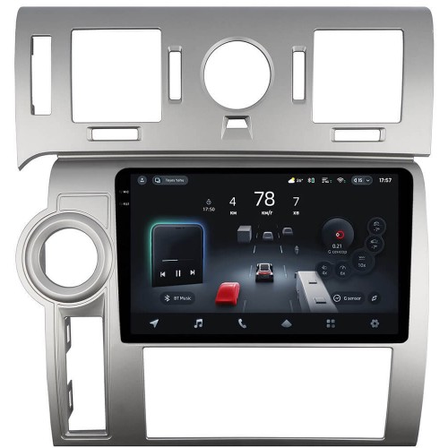 Штатная магнитола Teyes CC4 Pro 2k 12+256 Gb Hummer H2 E85 2007-2009 Sliver 9"