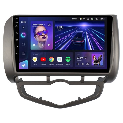 Штатна магнітола Teyes CC3L 4+64 Gb Honda Jazz 1 GD / Fit 1 2001-2008 AT AC 9"