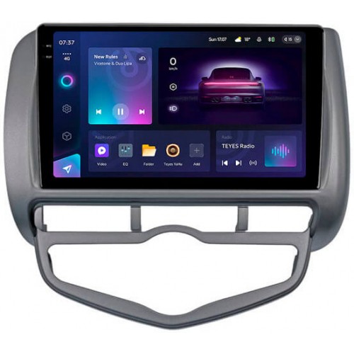 Штатная магнитола Teyes CC3 2k 4+32 Gb Honda Fit / City / Jazz 2002-2008 MT AC LHD 9"