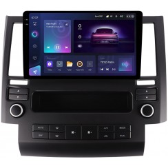 Штатная магнитола Teyes CC3 2k 6+128 Gb Infiniti FX35 2002-2006 Black 9"