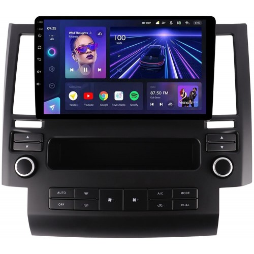Штатна магнітола Teyes CC3 4+32 Gb Infiniti FX35 2002-2006 Black 9"