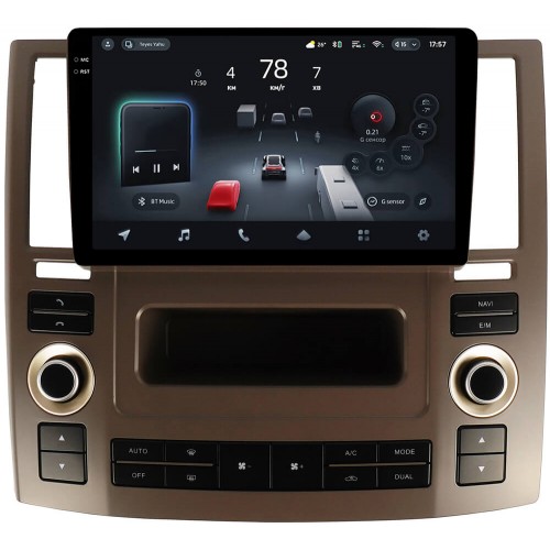 Штатная магнитола Teyes CC4 Pro 2k 12+256 Gb Infiniti FX35 2006-2009 9"