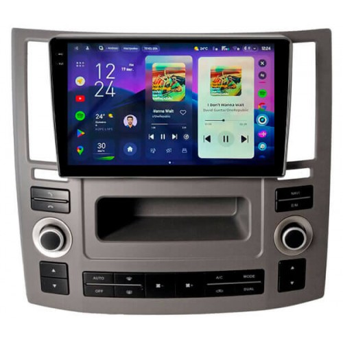 Штатна магнітола Teyes CC4 2k 6+64 Gb Infiniti FX35 2006-2009 9"