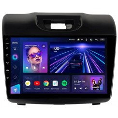 Штатная магнитола Teyes CC3 4+64 Gb Isuzu D-MAX / Chevrolet S10, Colorado, Blazer 2015-2018 (верхняя кнопка аварийки) 9"