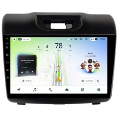 Штатна магнітола Teyes CC4L 4+64 Gb Isuzu D-MAX / Chevrolet S10, Colorado, Blazer 2015-2018 (верхня кнопка аварійки) 9"
