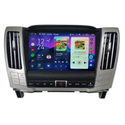 Штатна магнітола Teyes CC4 Pro 2k 8+128 Gb Lexus RX300 RX330 RX350/Toyota Harrier 2004-2008 BSJ A-Mod 9"