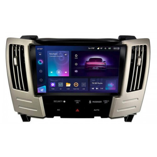 Штатная магнитола Teyes CC3 2k 4+64 Gb Lexus RX300 RX330 RX350/Toyota Harrier 2004-2008 BSJ 9"