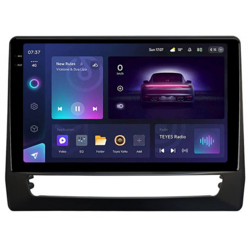 Штатная магнитола Teyes CC3 2k 4+32 Gb Mitsubishi ASX 2020+ Black 10"