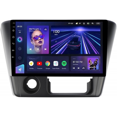 Штатна магнітола Teyes CC3 6+128 Gb Mitsubishi Lancer 9 GLX 2007-2015 Black 9"