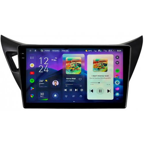 Штатна магнітола Teyes CC4 2k 6+64 Gb Mitsubishi Lancer LX GLX 2001-2007 LHD Black 9"