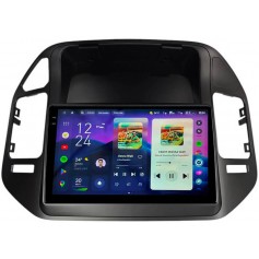 Штатная магнитола Teyes CC4 Pro 2k 12+256 Gb Mitsubishi Pajero V73 V70 V60 2004-2011 Black 9"
