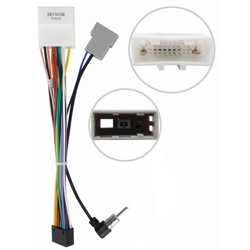 Штатна магнітола Teyes CC3 2k 6+128 Gb 360° Nissan Pathfinder 2013+ Black 9"