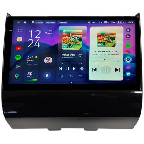 Штатна магнітола Teyes CC4 Pro 2k 8+128 Gb Nissan Pathfinder 2013+ Black 9"