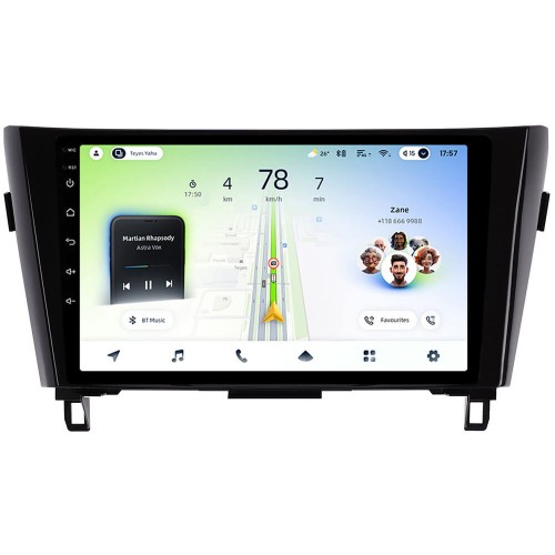 Штатна магнітола Teyes CC4L 4+64 Gb Nissan X-Trail 3 T32/Qashqai/Rogue 2014-2022 10"