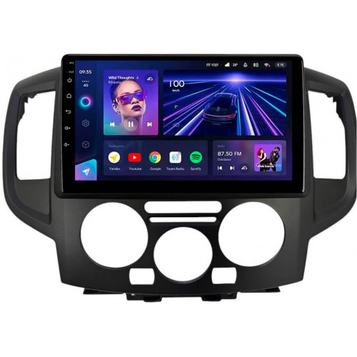 Штатная магнитола Teyes CC3 4+32 Gb Nissan NV200 2010-2018 Black 9"