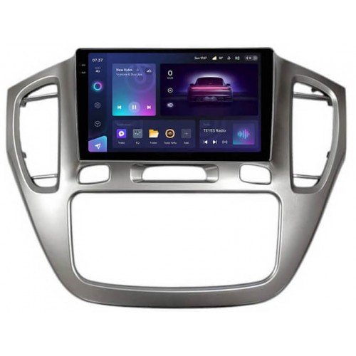 Штатна магнітола Teyes CC3 2k 4+64 Gb Toyota Highlander 2001-2003 Sliver KIT 9"