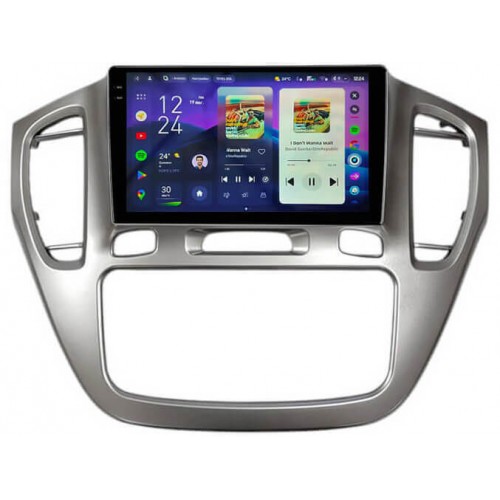 Штатна магнітола Teyes CC4 2k 6+64 Gb Toyota Highlander 2001-2003 Sliver KIT 9"