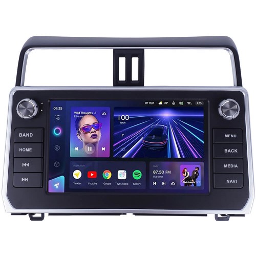 Штатна магнітола Teyes CC3 4+64 Gb Toyota Land Cruiser Prado 150 LC150 2018+ B-MOD 9"