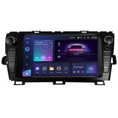 Штатна магнітола Teyes CC3 2k 6+128 Gb 360° Toyota Prius 2010-2015 LHD Black and Silver B-MOD 9"