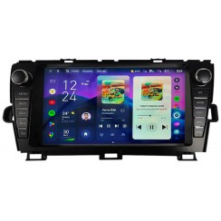 Штатная магнитола Teyes CC4 Pro 2k 12+256 Gb Toyota Prius 2010-2015 LHD Black and Silver B-MOD 9"