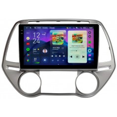 Штатная магнитола Teyes CC4 2k 6+64 Gb Hyundai i20 2012+ AT AC Sliver 9"