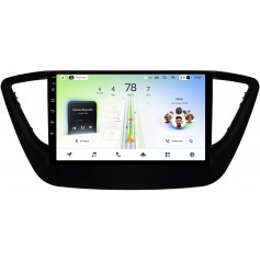 Штатна магнітола Teyes CC4L 4+64 Gb Hyundai Solaris 2/Verna/Accent 2016-2018 Black 9"