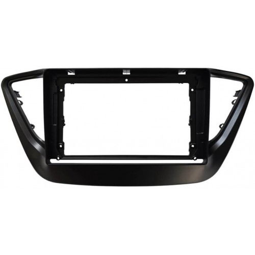 Перехідна рамка під Hyundai Solaris 2/Verna/Accent 2016-2018 Black 9"