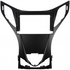 Переходная рамка под Hyundai Azera 2 2011-2014 matte Black (F2) 9"