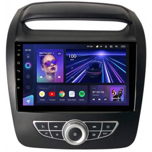 Штатная магнитола Teyes CC3 4+64 Gb Kia Sorento 2012-2015 Black 9"