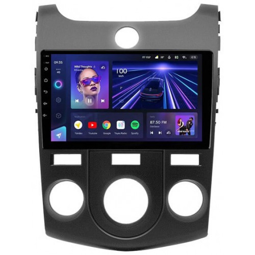 Штатная магнитола Teyes CC3 6+128 Gb 360° Kia Cerato/Forte 2009-2017 AT AC Black 9"