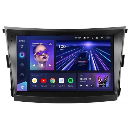 Штатна магнітола Teyes CC3L 4+64 Gb SsangYong Tivoli 2015-2019 9"