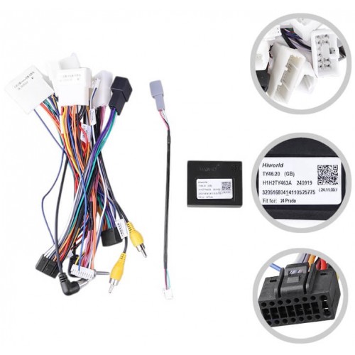 Штатная магнитола Teyes CC4 2k 8+128 Gb Toyota Land Cruiser Prado J250 2024 10"