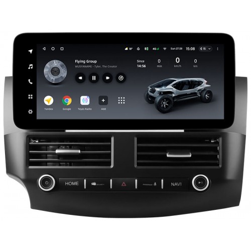 Штатная магнитола Teyes LUX ONE 4+32 Gb Mitsubishi Outlander 2 CW0W 2009-2013 (B) 12.3"
