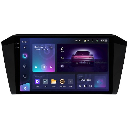 Штатна магнітола Teyes CC3 2k 4+32 Gb Volkswagen Passat B8 B 2014+ 10"
