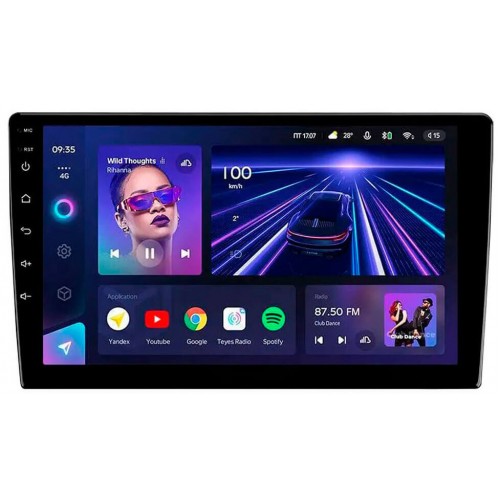 Штатна магнітола Teyes CC3 4+64 Gb Volkswagen Passat B5 1996-2005/Golf 4 1998-2003, Skoda Fabia 1999-2003, Mercedes Benz A-Class W168 1997-2004/M-Class W163 1997-2006 9"