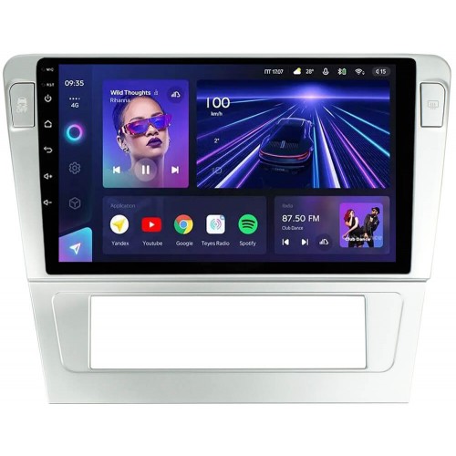 Штатна магнітола Teyes CC3 4+32 Gb Skoda SuperB 2001-2008 9"