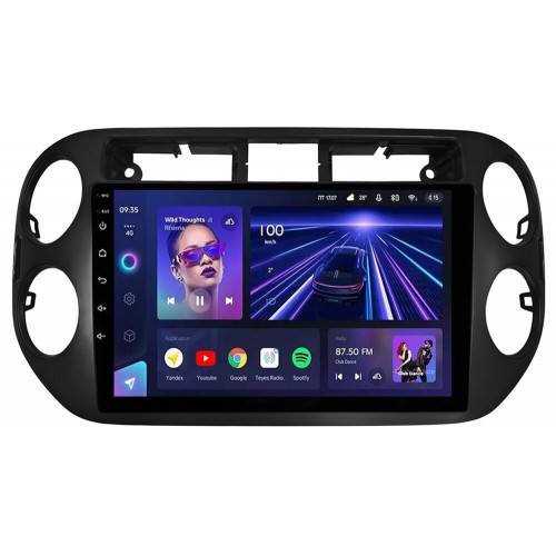 Штатная магнитола Teyes CC3 6+128 Gb Volkswagen Tiguan 1 NF 2006-2017 A1 9"