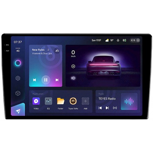 Штатная магнитола Teyes CC3 2k 4+32 Gb Volkswagen Touareg 2002-2010 9"